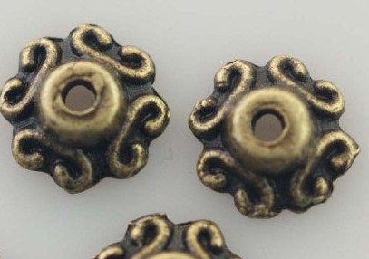 Bronze Bead Cap